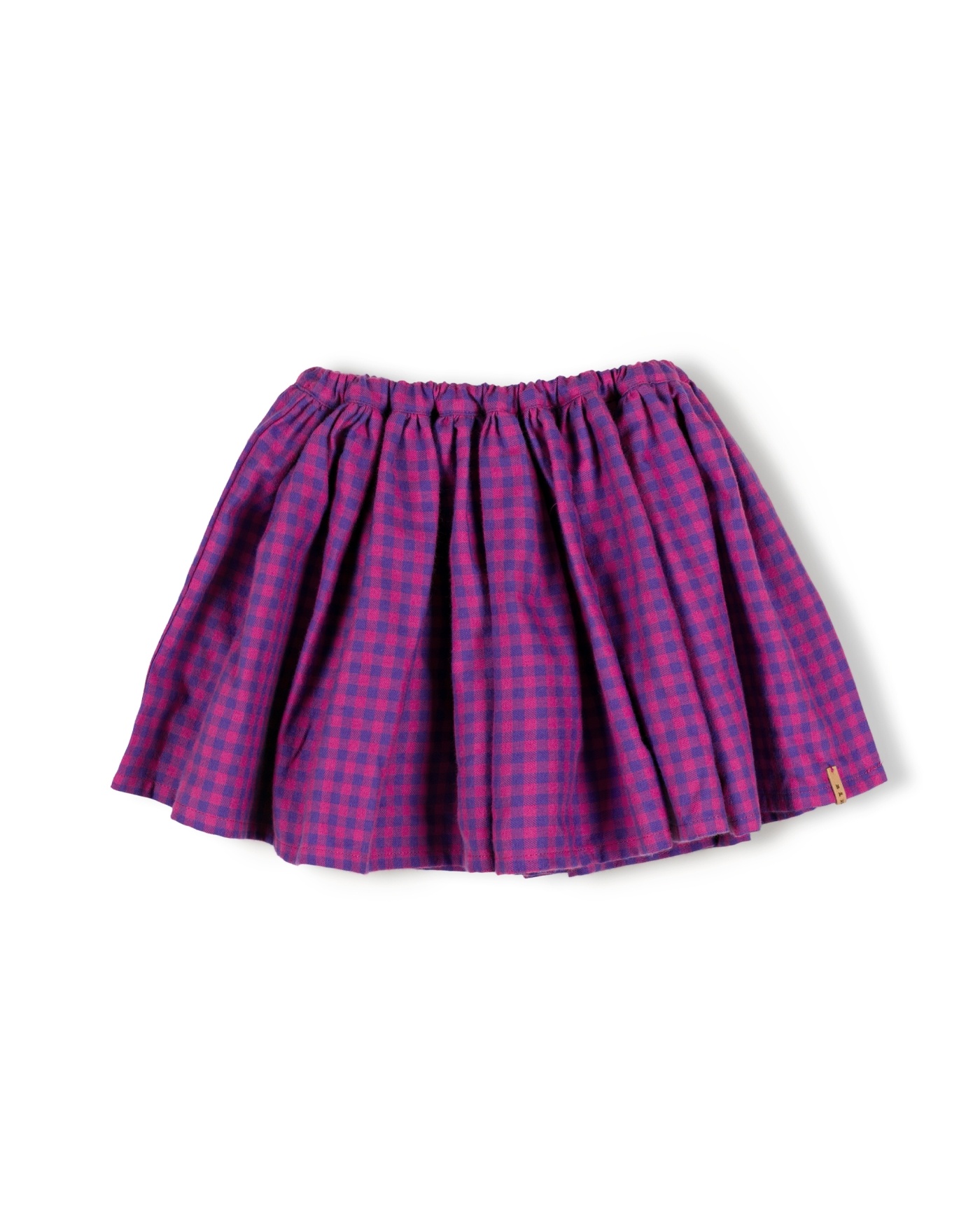 Tos skirt Blueberry Checkered