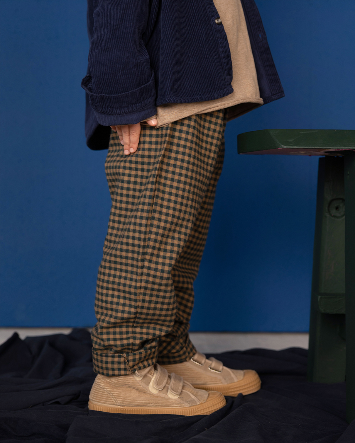 Stic pants Moss Checkered
