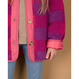 Check jacket Cherry
