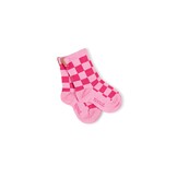 Checkered socks Cherry