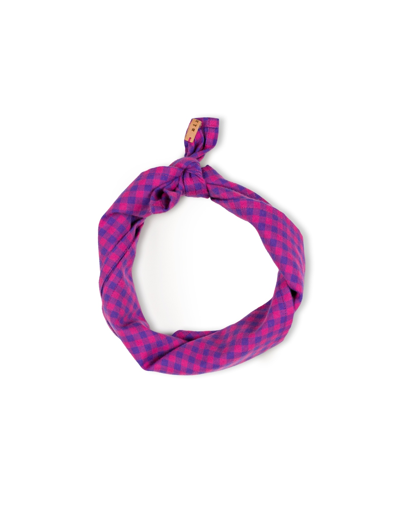Bandana Blueberry Checkered
