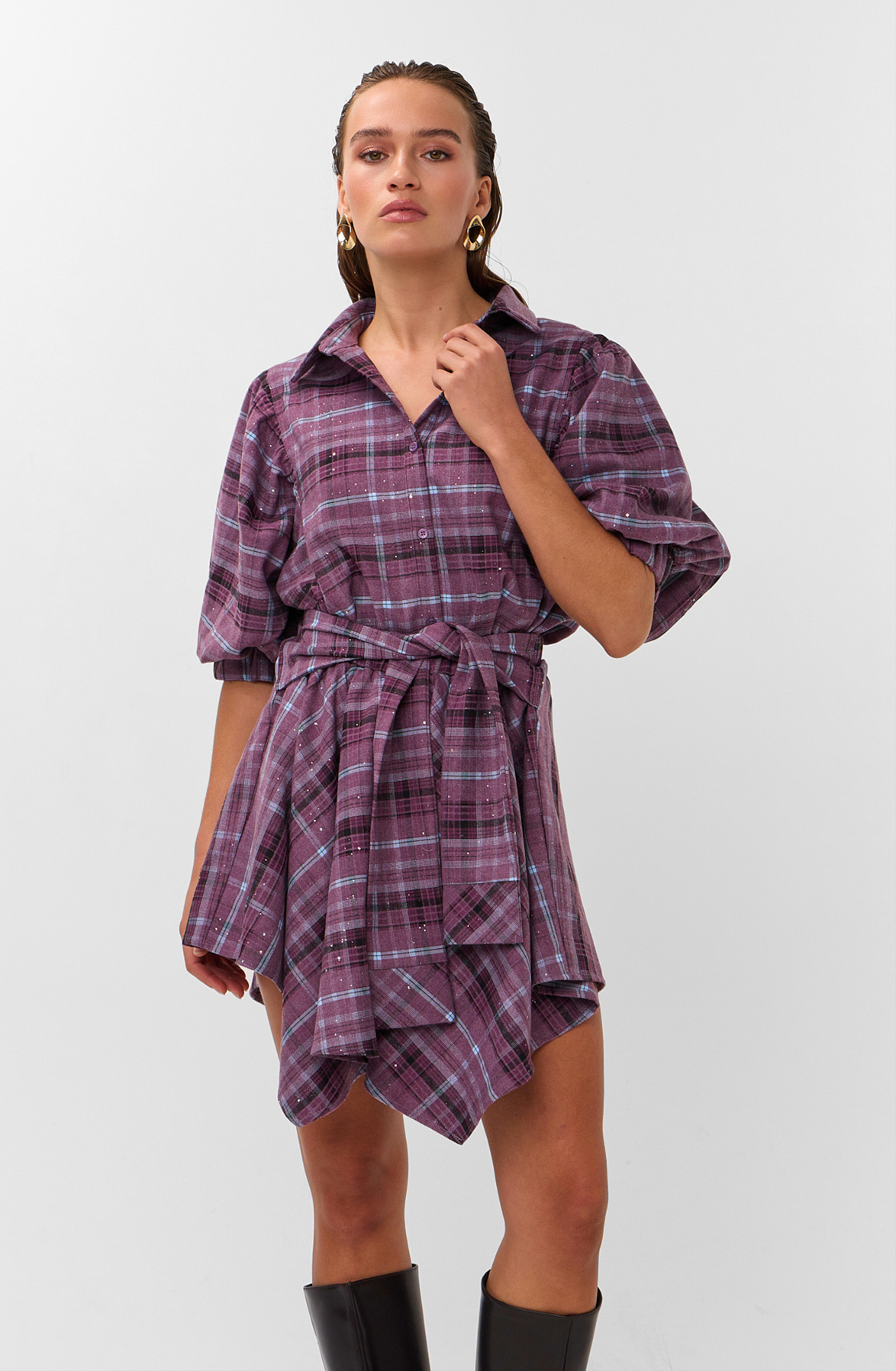 Vale Blouse Purple