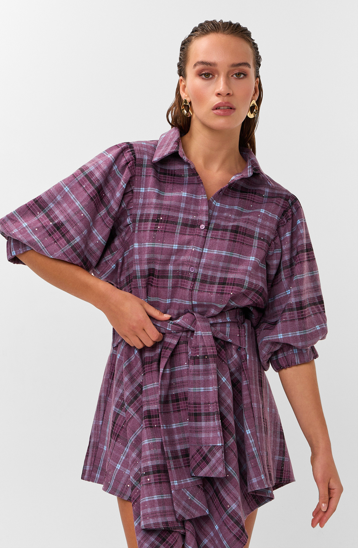 Vale Blouse Purple