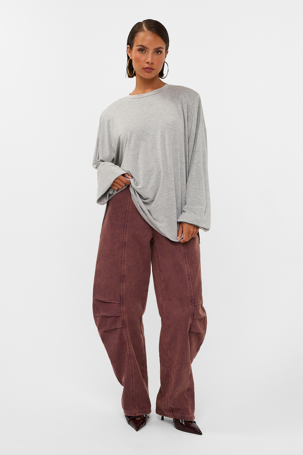 Kaki T-shirt Grey