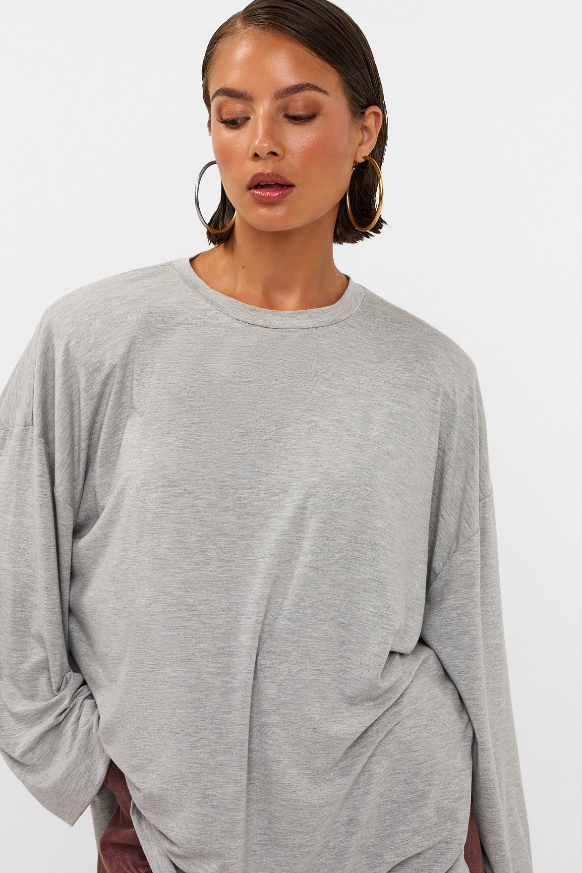 Kaki T-shirt Grey