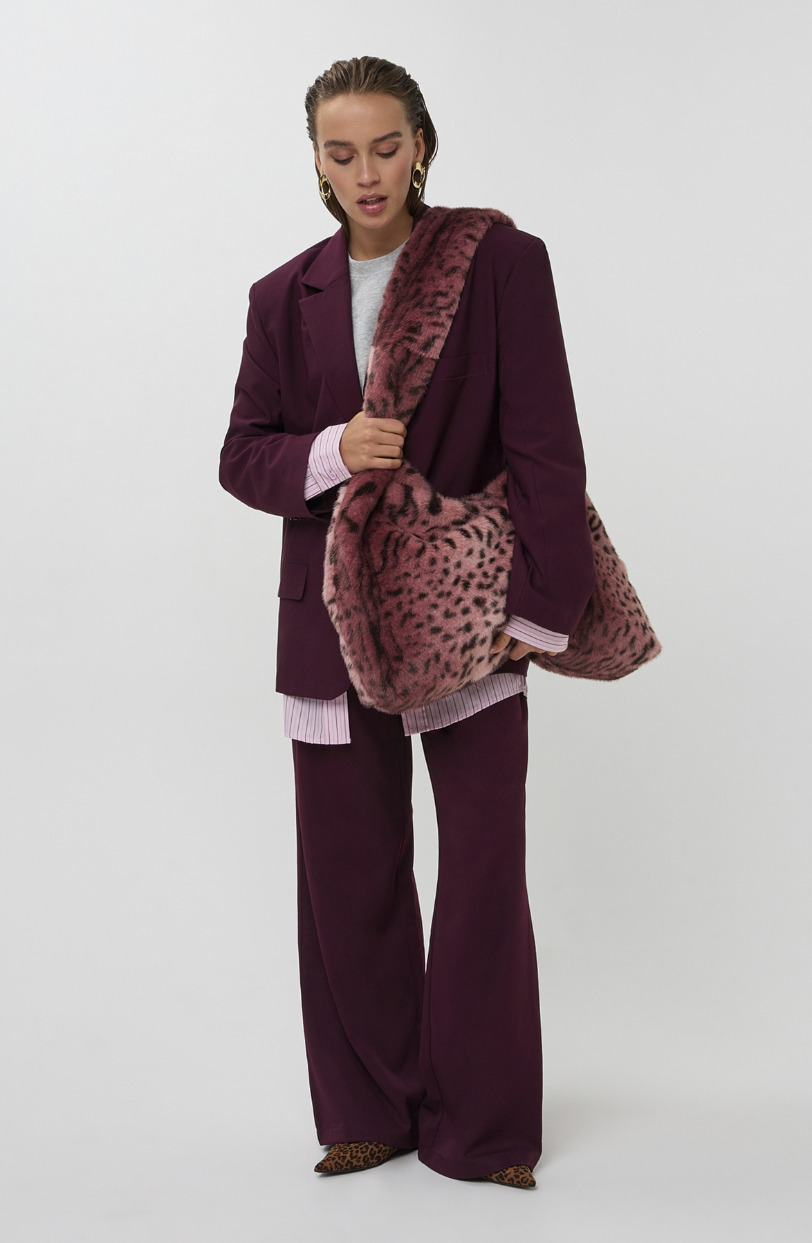 Jackie Pants Bordeaux