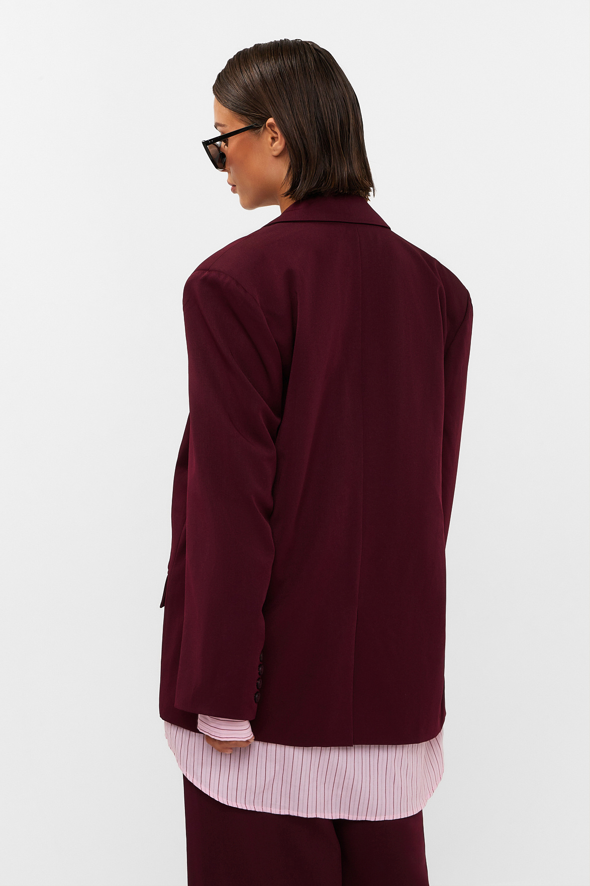 Haven Blazer Bordeaux