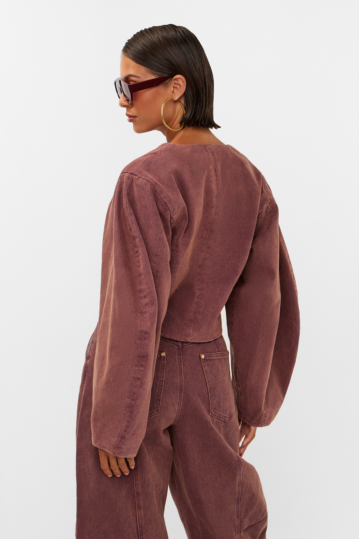 Kael jacket Bordeaux