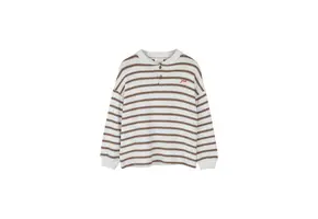 James Ls T-Shirt Brown Grey Melange