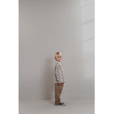 James Ls T-Shirt Brown Grey Melange