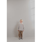 James Ls T-Shirt Brown Grey Melange