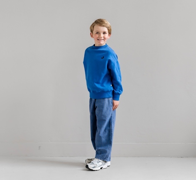 Mo Pants Cobalt Bordeaux