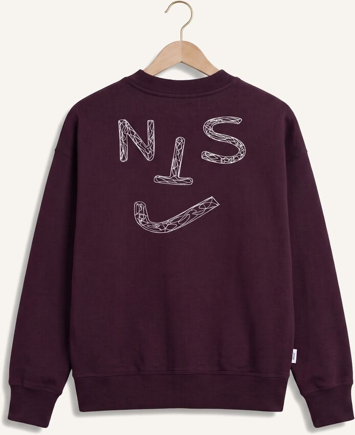 Jnst Sweater Cherry Bordeaux