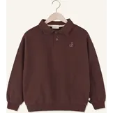 Cameron Polo Sweater Fondant Brown