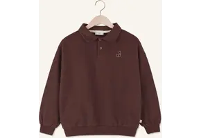 Cameron Polo Sweater Fondant Brown