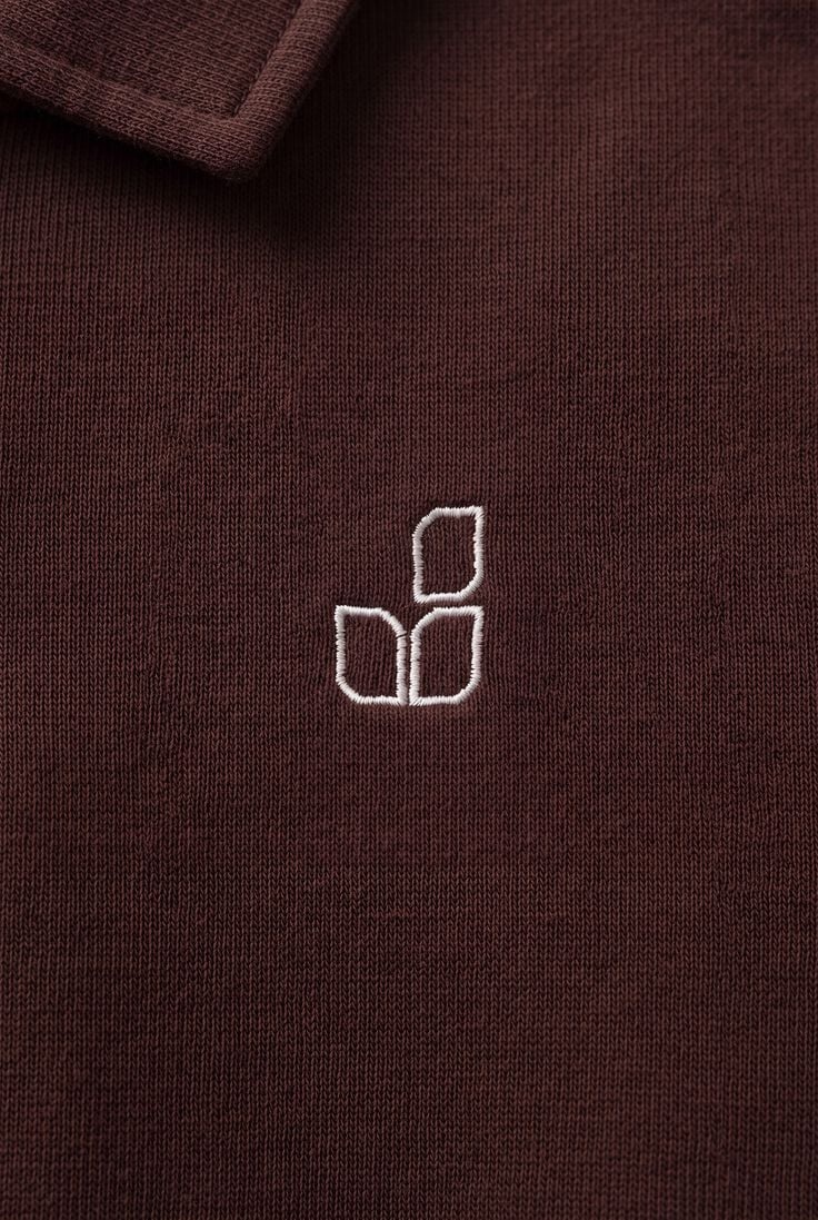 Cameron Polo Sweater Fondant Brown
