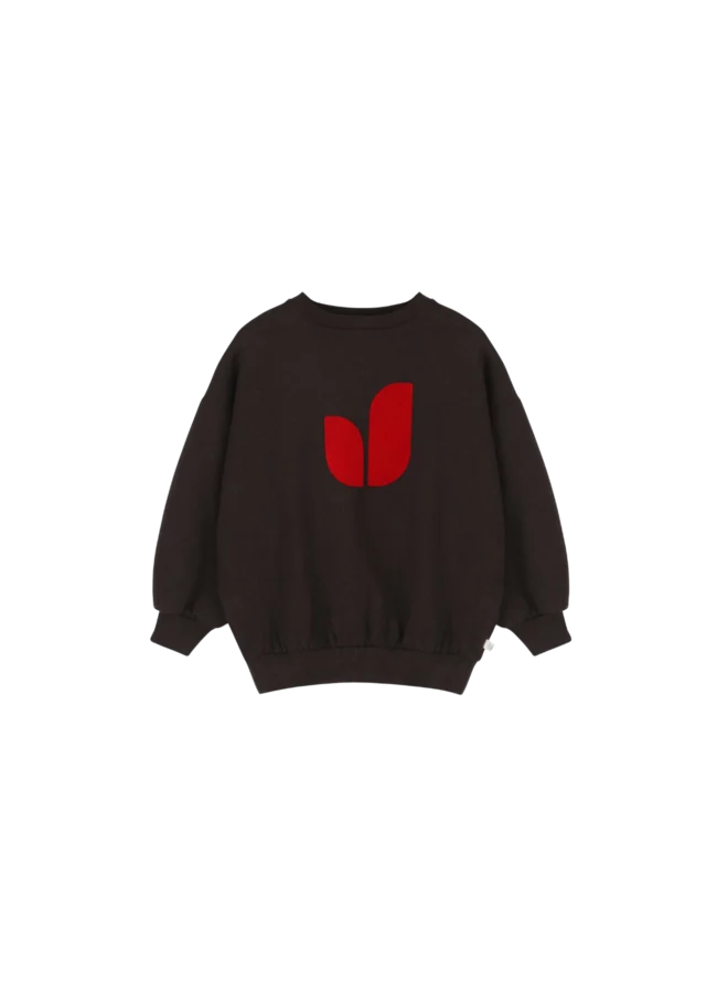 Pippa Sweater Dark Brown Melange