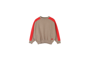 Sammy Sweater Beige Melange Red