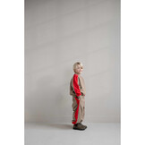 Sammy Sweater Beige Melange Red