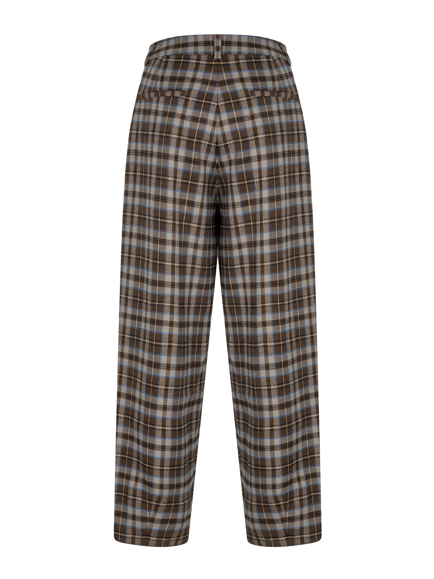 Pants Florance Brown/blue check