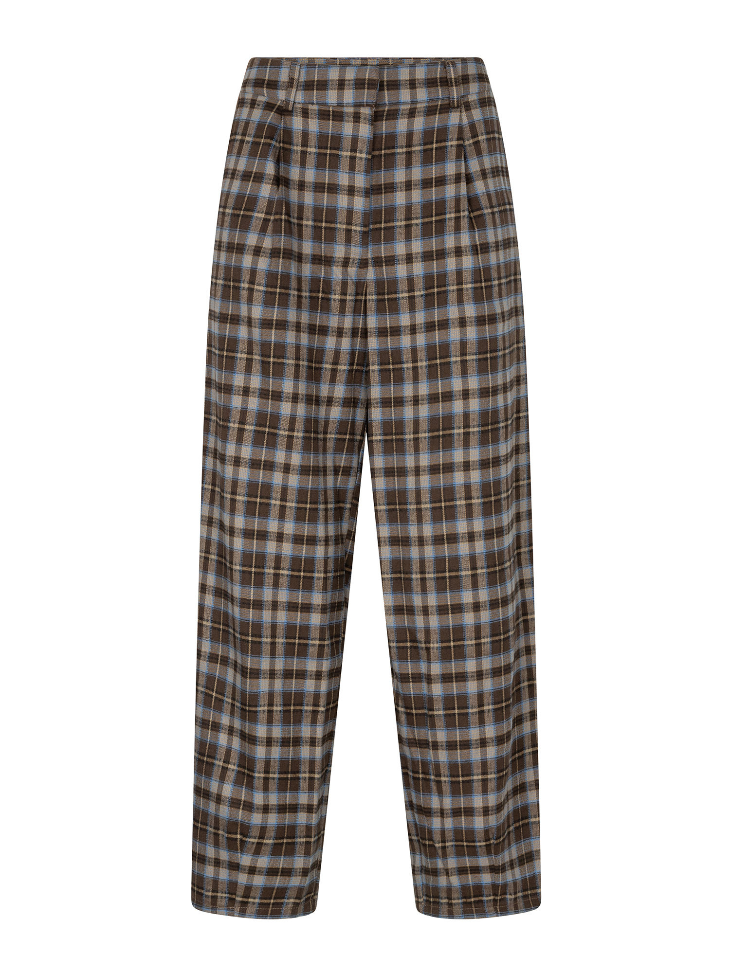 Pants Florance Brown/blue check