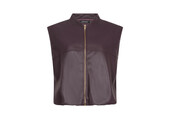 Gilet Inez Aubergine