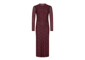 Dress Lauren Burgundy flower