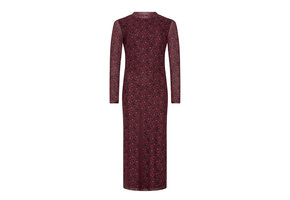 Dress Lauren Burgundy flower