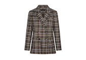 Blazer Novalee Brown/blue check