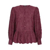 Blouse Marise Dark cherry
