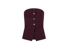 Top Asher Aubergine