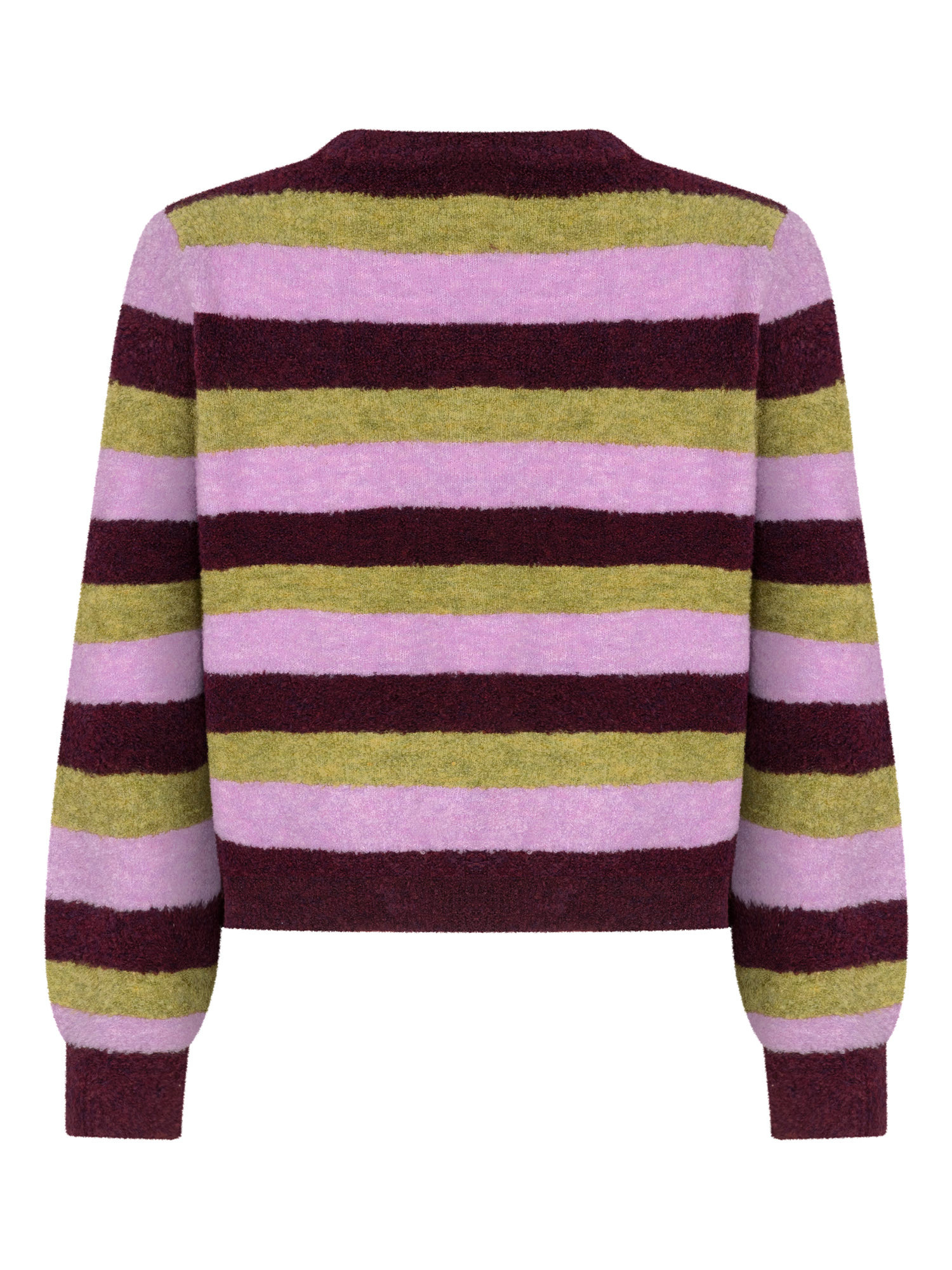 Knitted sweater Aurora Aubergine