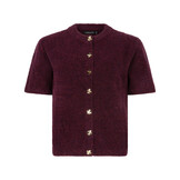 Cardigan Kitty Aubergine