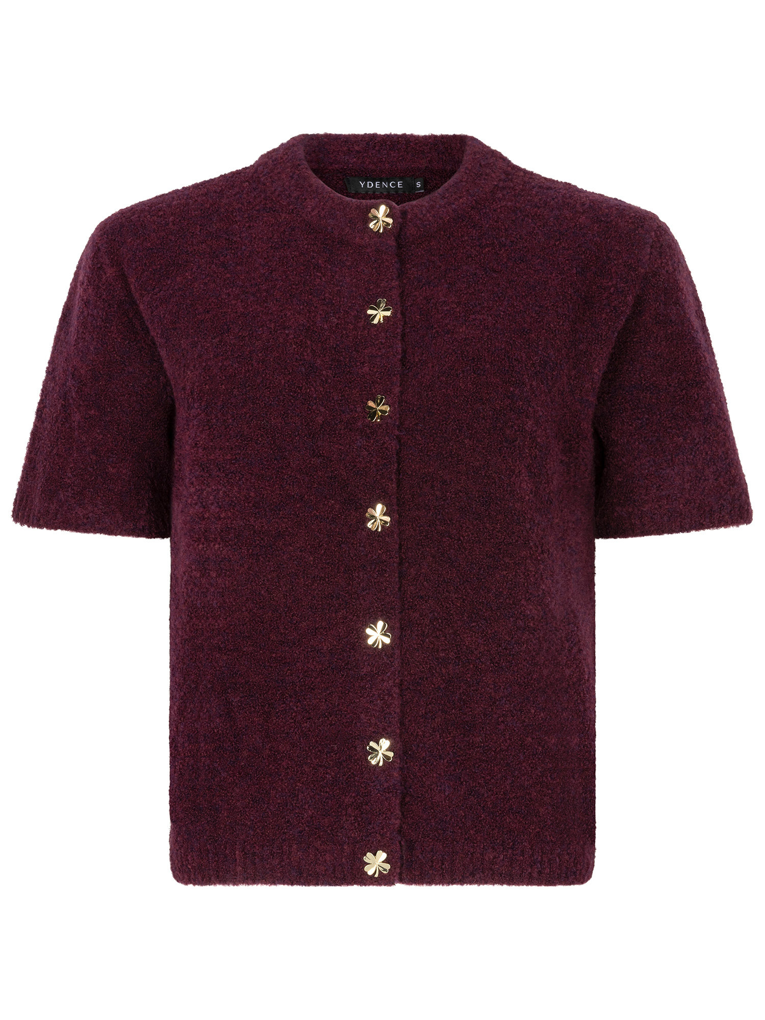 Cardigan Kitty Aubergine