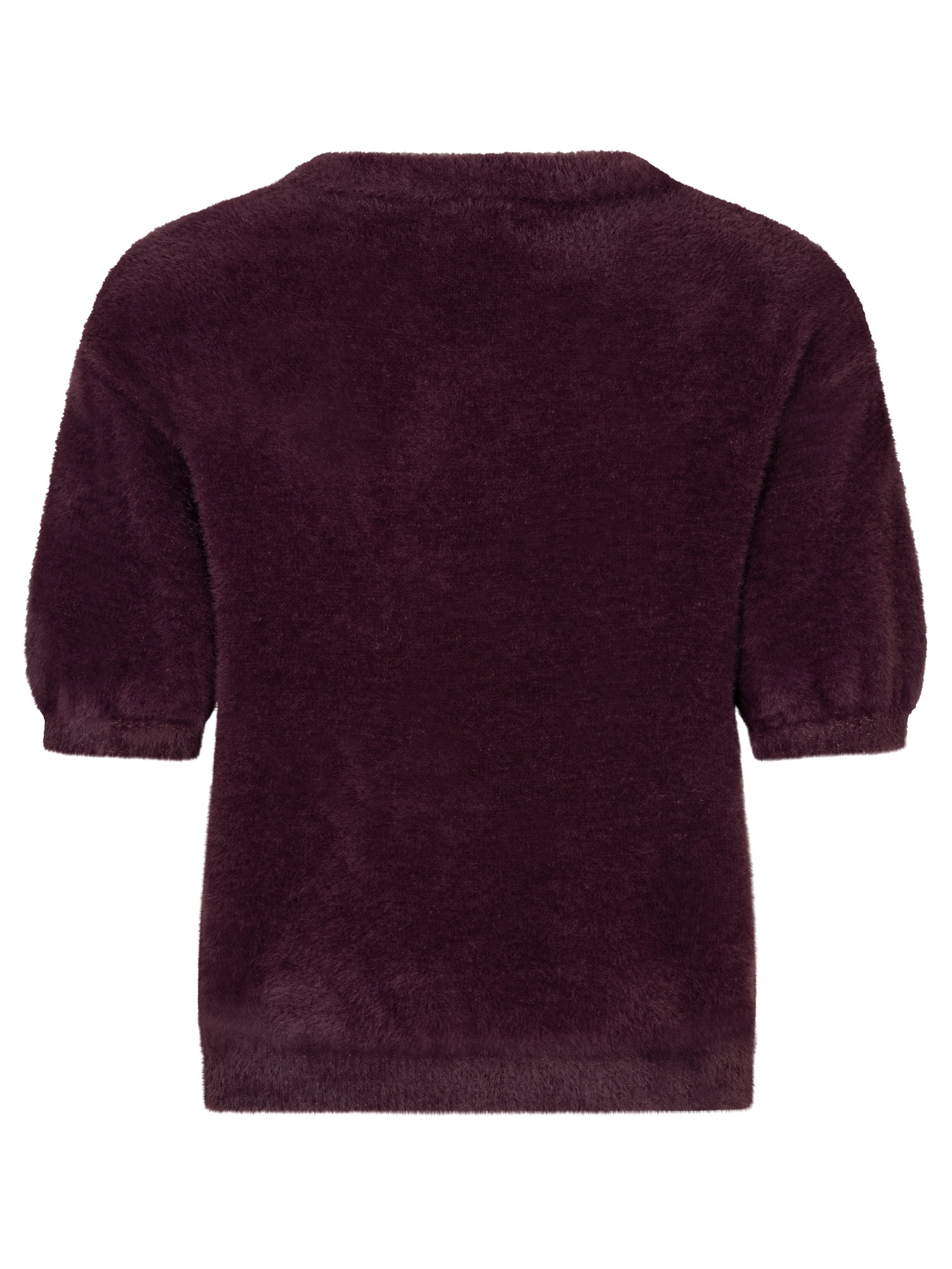 Knitted top Mary Aubergine