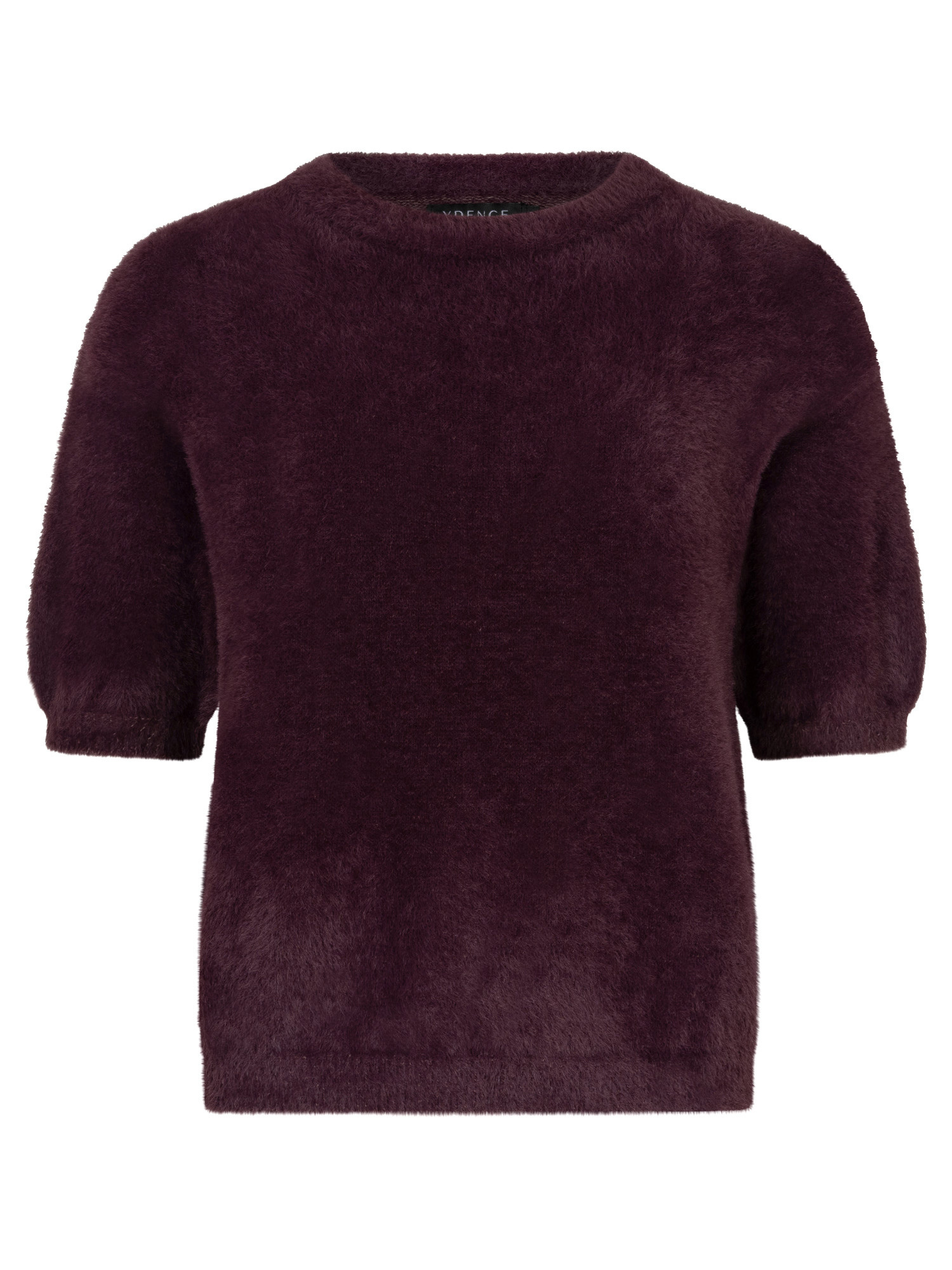 Knitted top Mary Aubergine