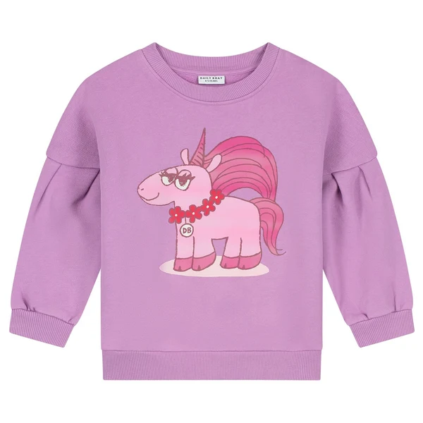 Sassy Unicorn Sweater Purple