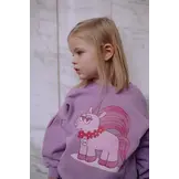 Sassy Unicorn Sweater Purple