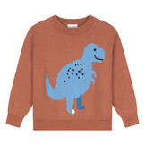 Dino Roar Knitted Sweater