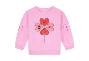 Sweater Four Hearts Pink