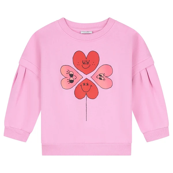 Sweater Four Hearts Pink