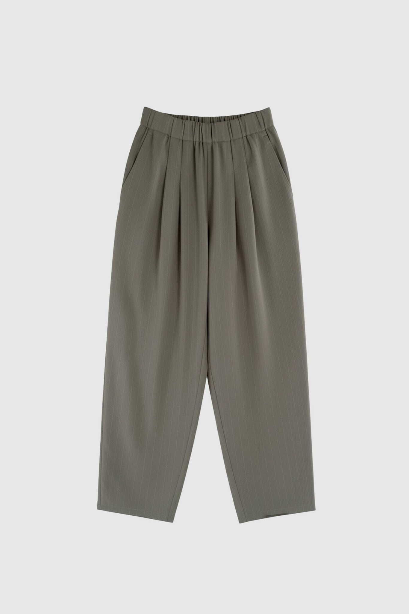 Wblanna Stripe Pull Up Pant Ligth Falcon Pinstripe