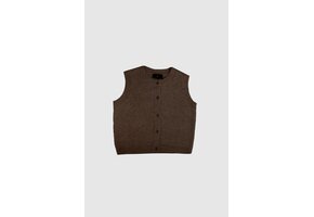 Wblandrea Waistcoat Dark Brown