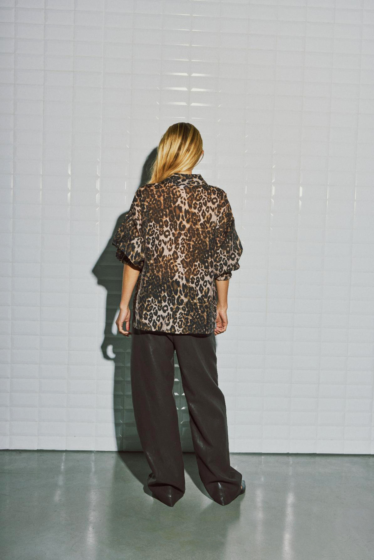 Wblannika Leo Ls Shirt Leo Print
