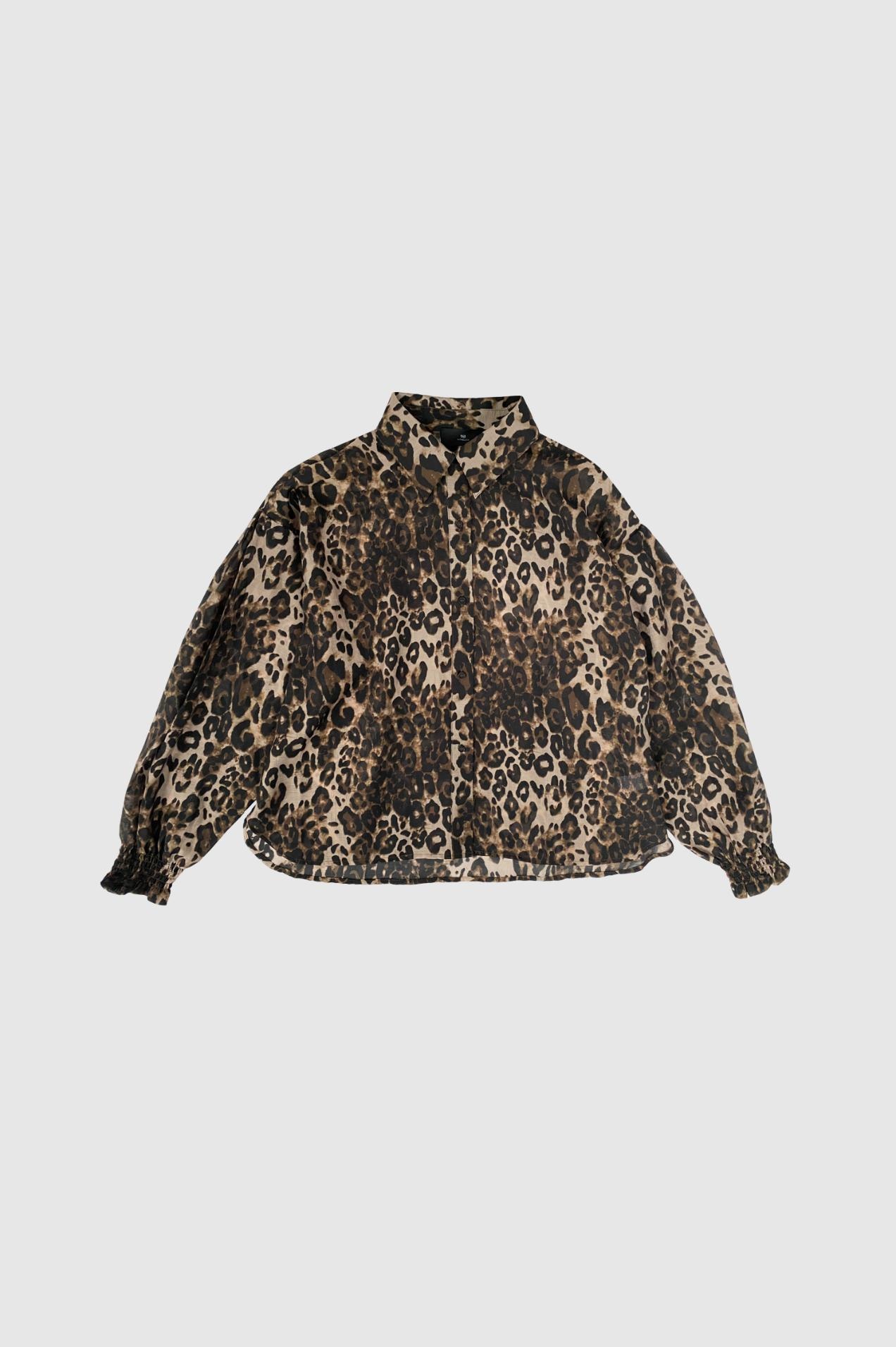 Wblannika Leo Ls Shirt Leo Print