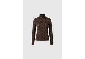 Wbllena Ls Turtleneck Leo Print