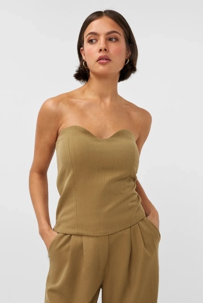 Late Night Top Green