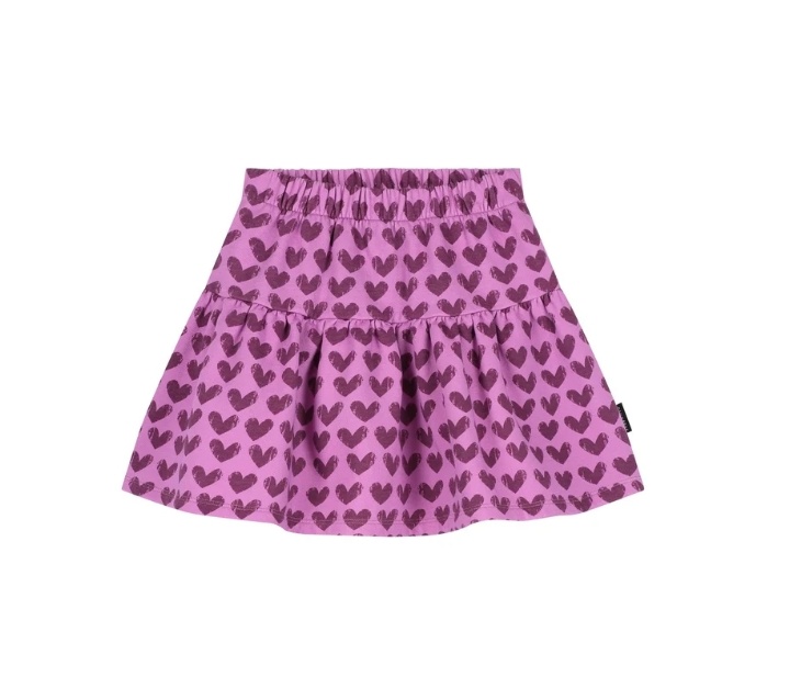 SWEET HEARTS SKIRT PINK