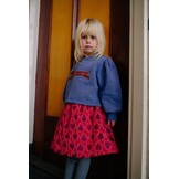 HEART DOG CROPPED SWEATER