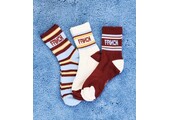 CHA26848 CHAUSSETTES BLEU CLAIR